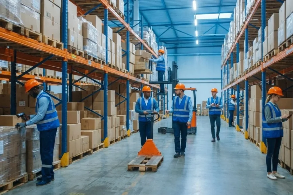 difference between distribution and logistics