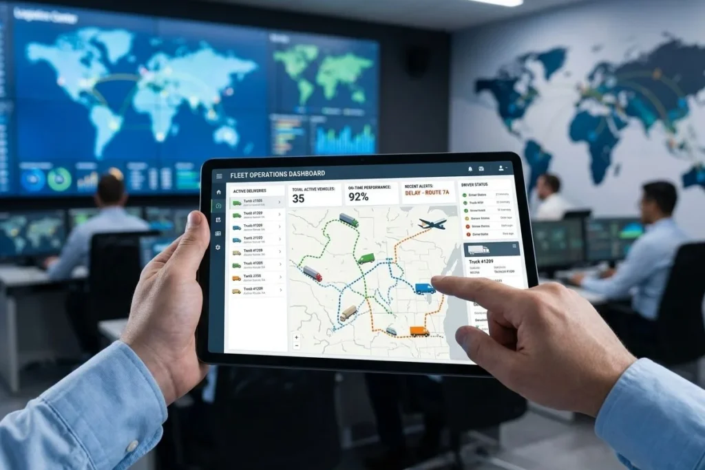 How do I track my shipment while it is crossing the Mexico-US border?