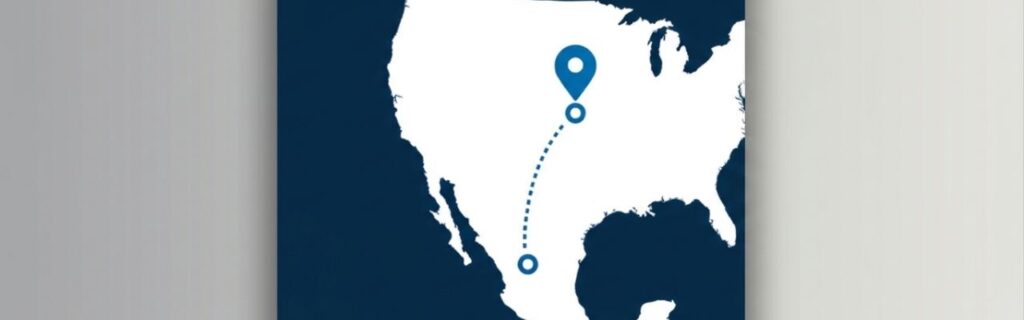 Which border crossing is best for shipping from Mexico to the US West Coast?