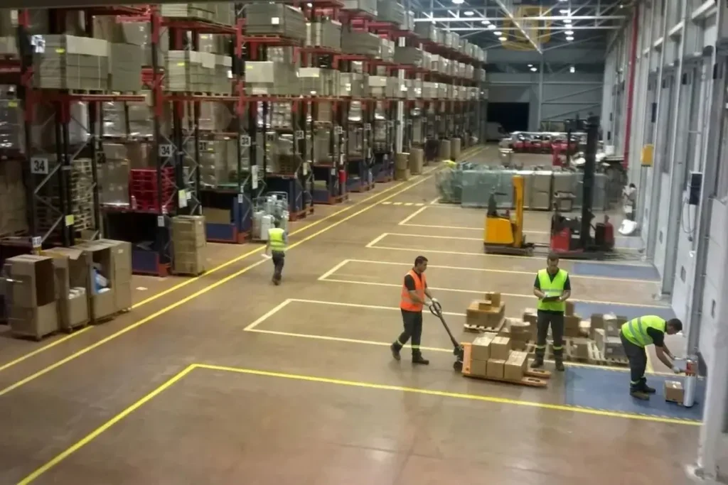 seguridad en patios logísticos frontera norte